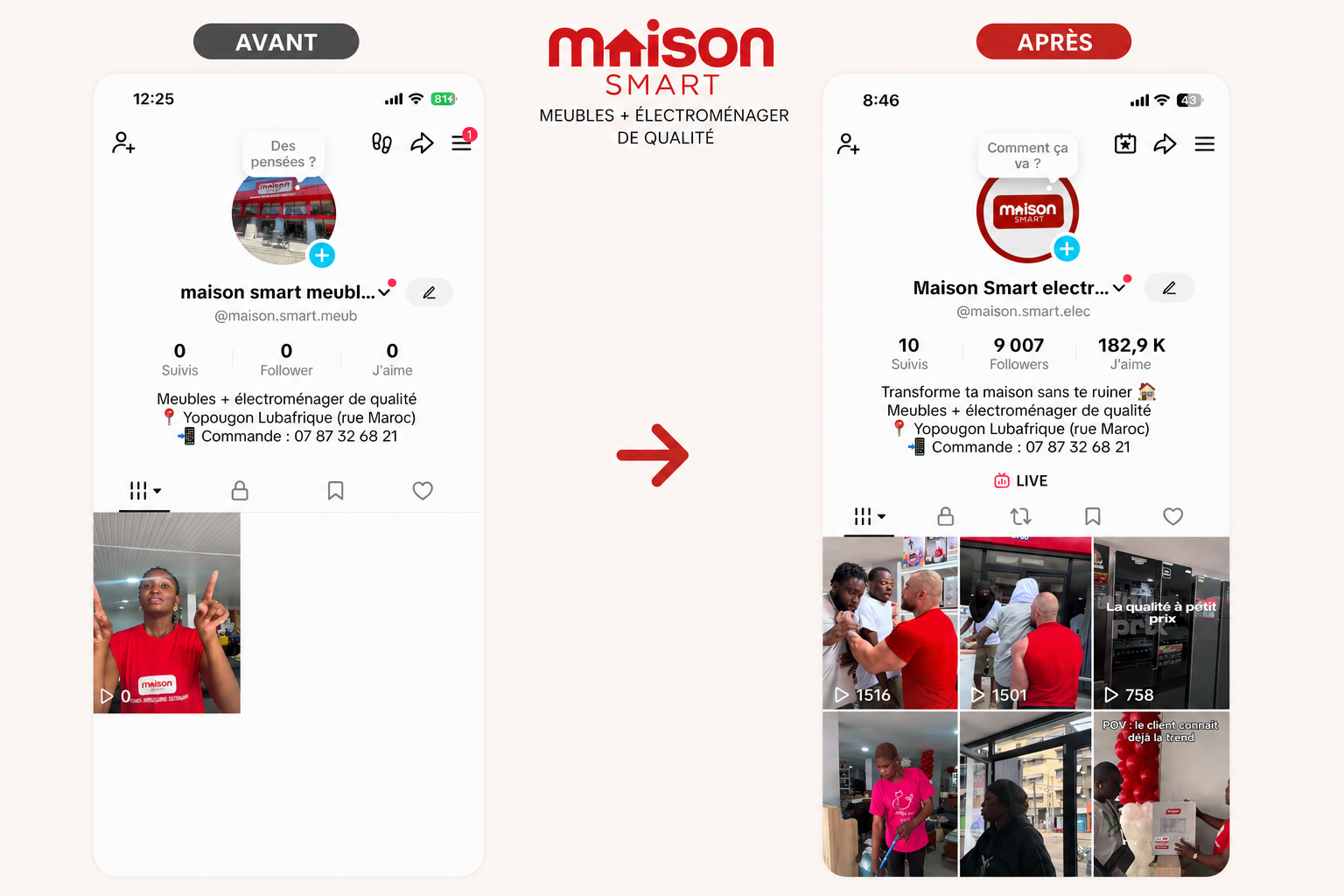 Maison Smart Technology — transformation
